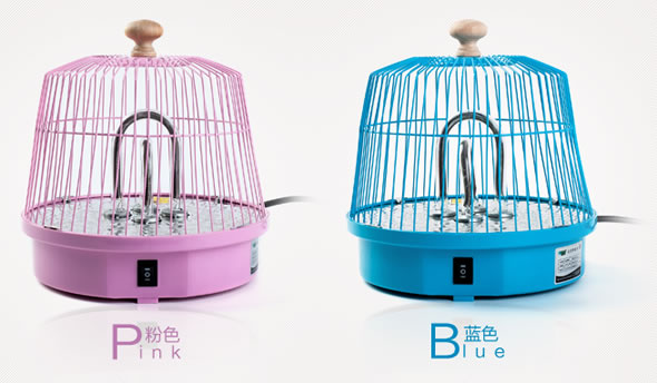 由噻鸟笼式取暖器