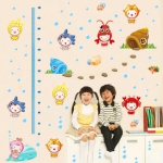 安曼 可移除墙贴纸/儿童房卡通贴画 天猫价格4.86包邮