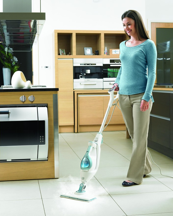 Black & Decker BDH1850SM二合一蒸汽拖把