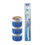 百龄 洁克牙粉旅行套装（牙粉10g*3+牙刷一支） 苏宁价格3.2包邮
