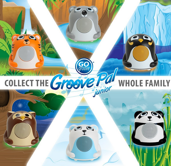 GOgroove动物造型迷你便携音箱