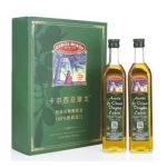 卡尔西亚摩龙 特级初榨橄榄油精装礼盒750ml*2瓶 京东价格69.9包邮