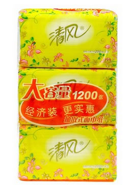 京东商城清风纸品 5折特卖