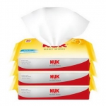NUK 湿纸巾80片×3包 苏宁价格39.9包邮
