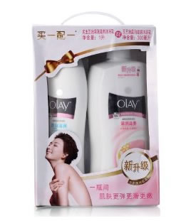 玉兰油深润滋养沐浴乳