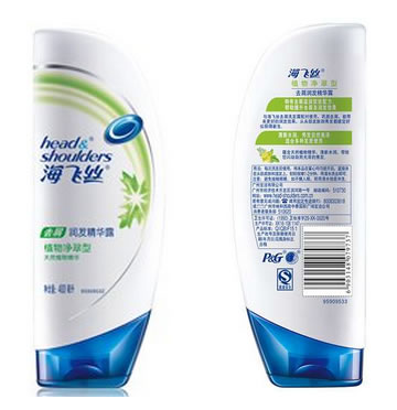 海飞丝植物净翠型去屑护发素400ML