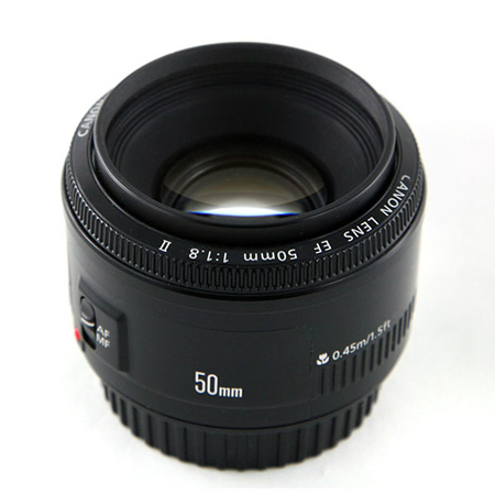 佳能EF 50mm f/1.8 II 标准定焦镜头