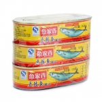 鱼家香 豆豉鱼组合装155g*3罐 京东价格9.9元