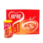 银鹭 桂圆莲子八宝粥 360g*12罐 苏宁易购价格29.96包邮（原价42.8，下单7折）