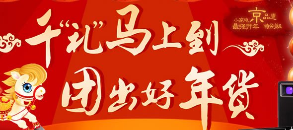 京东商城小家电年底团购