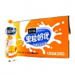 美汁源 果粒奶优芒果味450ml*15 苏宁价格53.5包邮（每99-10）
