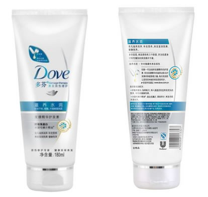多芬 滋养水润发膜护发素180ml