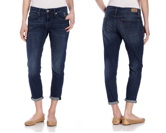 Levi's女士Boyfriend紧身牛仔裤