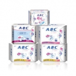 ABC 零触感日夜精选超吸棉柔卫生巾5件套 苏宁价格39.5包邮(5折)