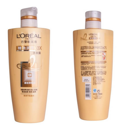 巴黎欧莱雅精油润养洗发露 700ml