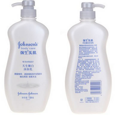 强生美肌天生嫩白沐浴乳720g 