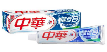 中华健齿白牙膏105g