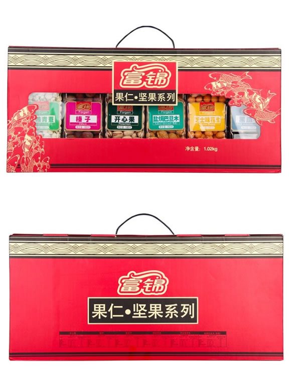 富锦坚果礼盒1020g