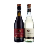 意大利 马蒂尔伯爵白起泡葡萄酒（1红+1白）750ml*2瓶 京东商城价格88包邮（折合44元/瓶）