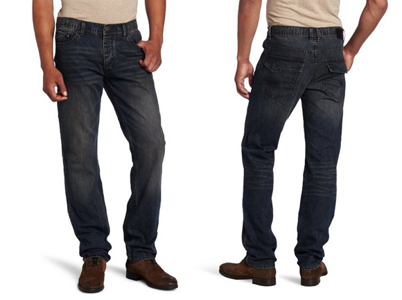 Calvin Klein Jeans男士修身直筒牛仔裤
