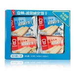 嘉顿 迷你威化饼干(牛奶味+花生味)272g 苏宁价格9.45包邮(7折)