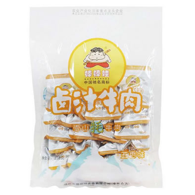 棒棒娃卤汁牛肉208g 