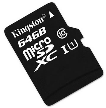 金士顿64GB Class10 存储卡