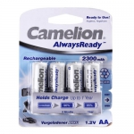 飞狮（Camelion）5号镍氢充电电池 2300mAh*4支 易迅网北京仓价格29包邮