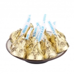好时之吻 扁桃仁牛奶巧克力  82g*2袋  一号店价格14.9
