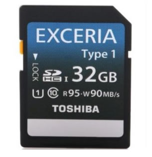 东芝EXCERIA Type Ⅰ型SD卡