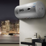SKG RH3834 电热水器 40L  易迅网华东价格399，赠花洒和混水阀！