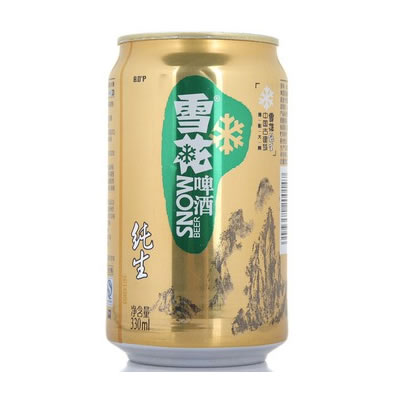 雪花纯生330ml*24听整箱装