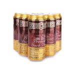 捷克 Brouczech 布鲁杰克黑啤 500ml*6听 京东商城价格39.9