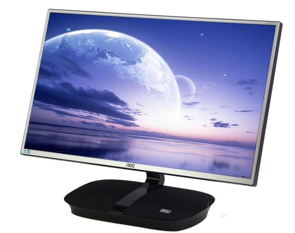 AOC I2473PWY 23.8英寸无线传输IPS液晶显示器