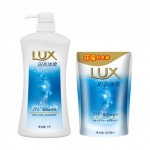 力士 闪亮冰爽沐浴露1L+袋装400ml  一号店价格42，赠原品，折合21元/件！