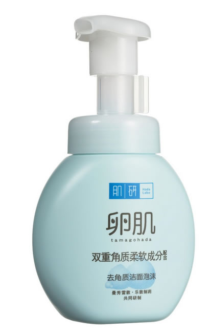 曼秀雷敦肌研卵肌去角质洁面泡沫160ml 