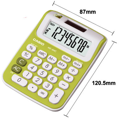 卡西欧MS-6NC-GN计算器 