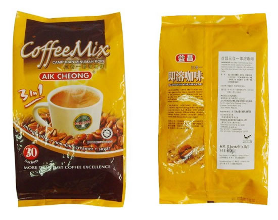 益昌老街3合1即溶咖啡600g