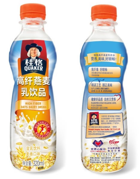 桂格高纤燕麦饮品320ml