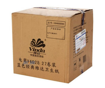 维达蓝色经典系列卷筒卫生纸