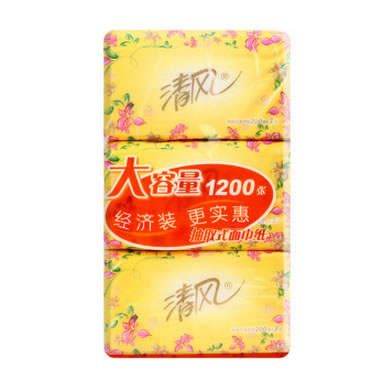 清风花韵系列抽纸