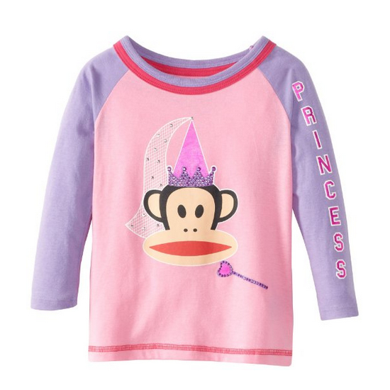 Paul Frank  2-6X女童长袖T恤 