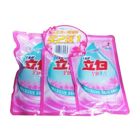 立白全效馨香洗护合一洗衣液