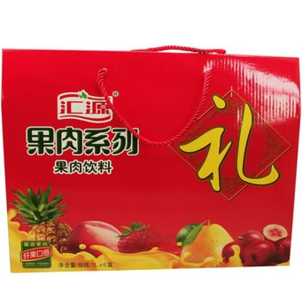 汇源桃果肉果汁