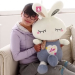 嘟嘟猫 小白兔公仔  天猫价格23包邮