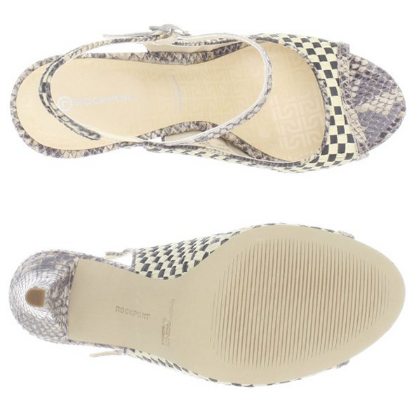 Rockport 女士鱼嘴系带高跟鞋