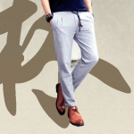 LBHOMME 男士春夏亚麻休闲裤  天猫拍下36包邮