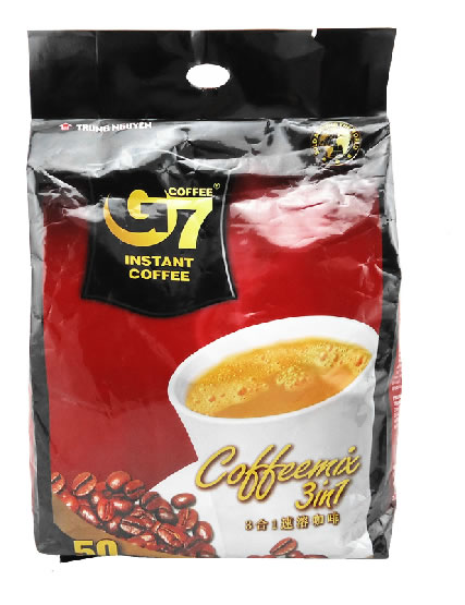 中原 G7三合一速溶咖啡800g 