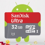 闪迪 32GB Class10 Ultra至尊高速TF卡 京东商城价格109（119-10），带TF转SD适配器！
