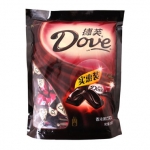 德芙 香浓黑巧克力实惠装516g/袋 X 2 一号店价格79.8元（有赠品）